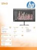 HP Inc. Monitor Z27u G3 QHD Display USB-C 1B9X2AA